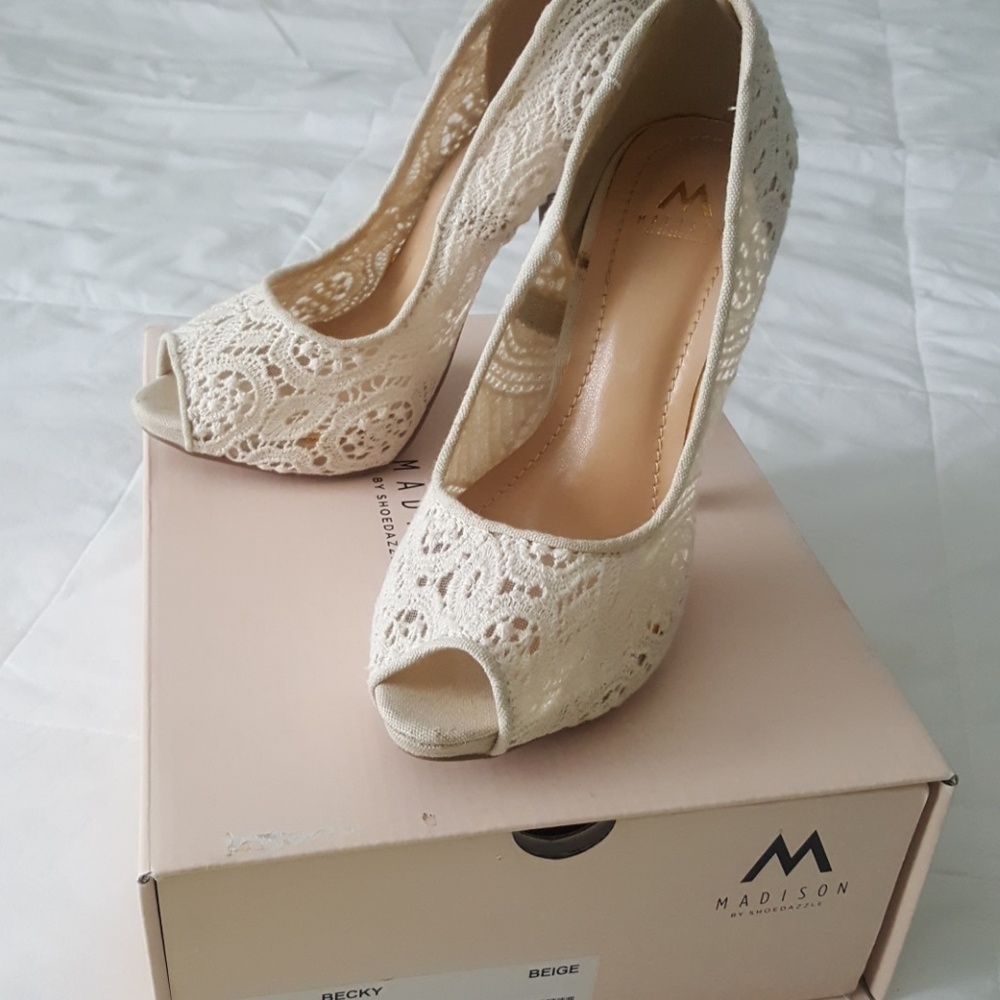 Ivory heels